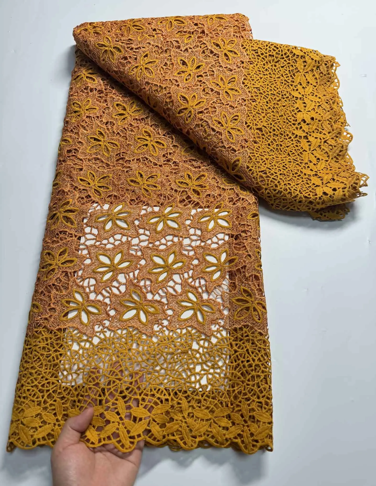 Price water soluble embroidered fabric for ladies african swiss guipure cord lace