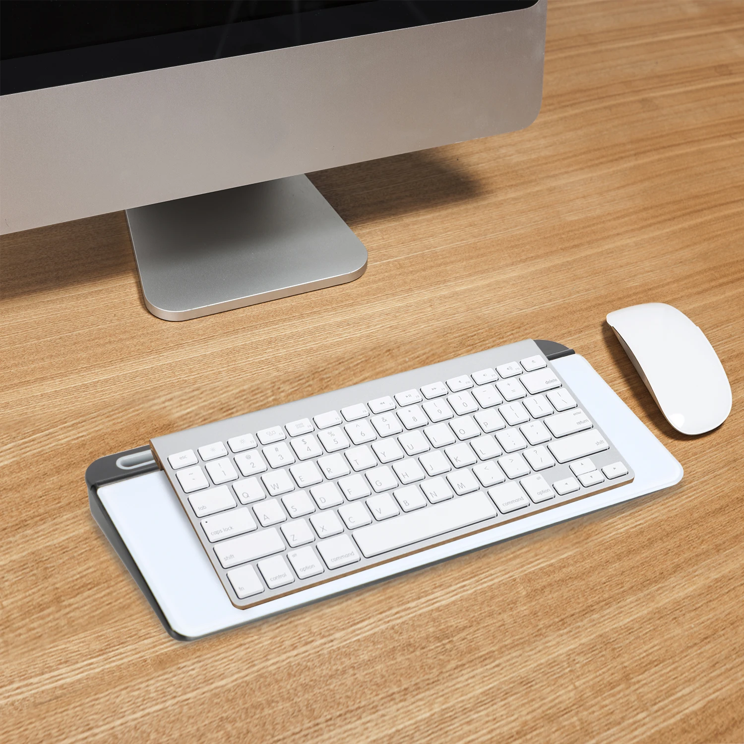 Wholesale Computer Pad Small Mobile Desktop Keyboard White Board Glass Mini Storage Whiteboard