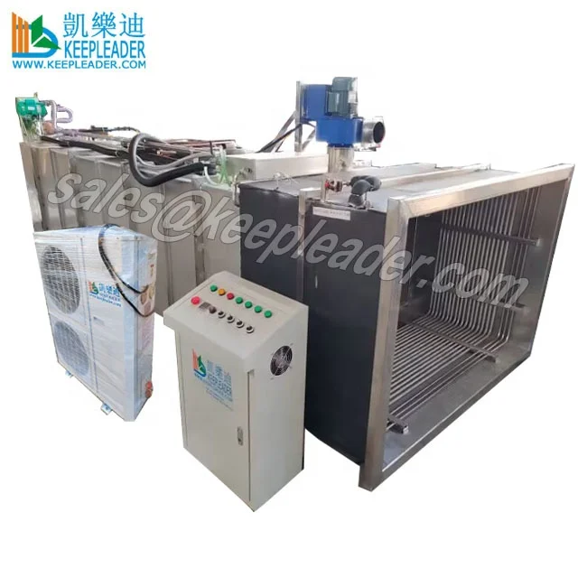 Ultrasonic Vapor Degreasing Machine Two Stages Automated Degreaser of Dual Tanks Refrigeration Cooled Solvent Cleaning Equipment