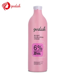 OEM Private Label 1000ml Professional Bleaching Hair Peroxide Hydrogen Oxidant Hair Developer For Coloring