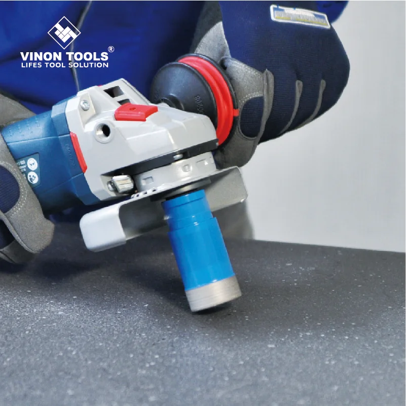 7PCS OF Dry Diamond drill bit kits, Brazed diamond core bit, Hexagon handle