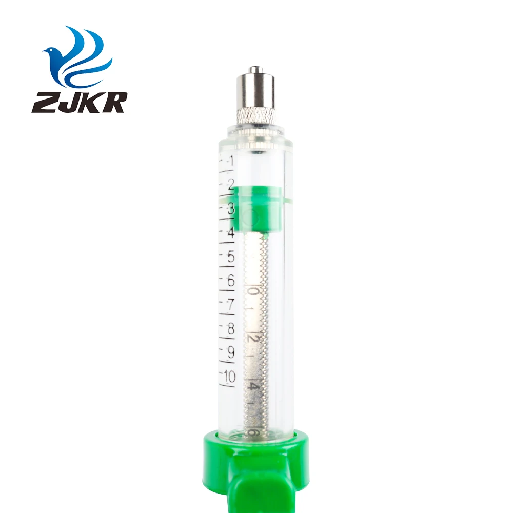 Ветеринарный пластиковый стальной шприц KD310 для домашнего скота 10 мл 20 30 50 TPX с адаптером luer lock