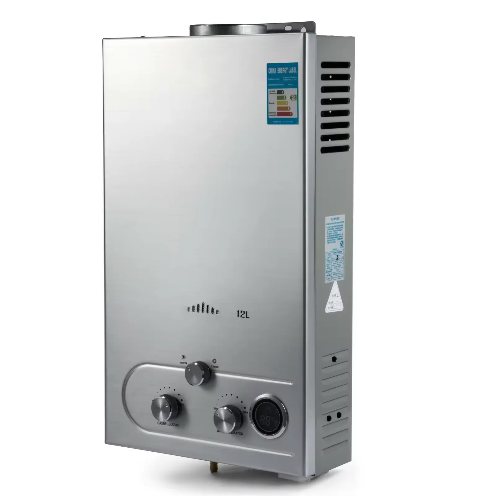 6L 8L 10L 12L 16L 18L/Min Instant Boiler Gas LPG Hot Water Heater