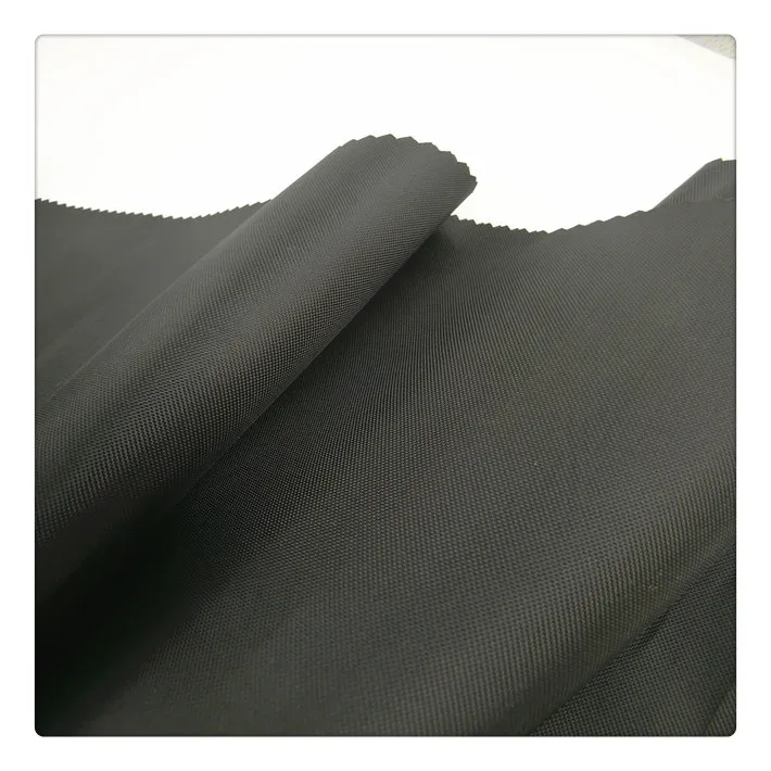 420D polyester oxford fabric waterproof with PU coated plastic bottle fabric