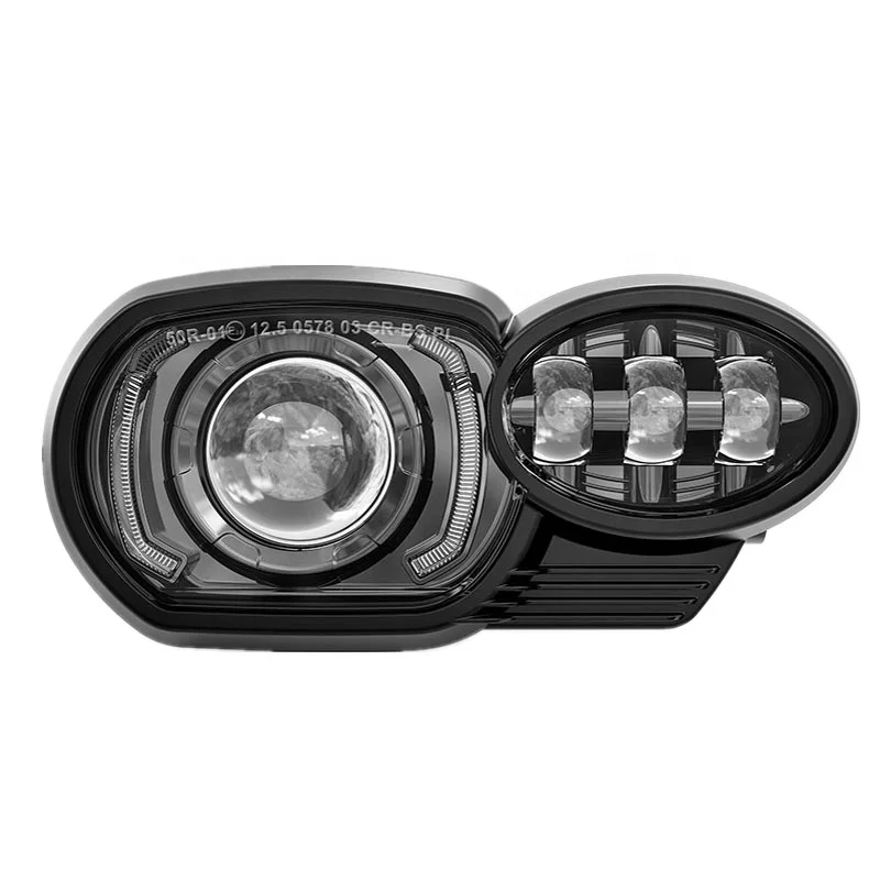 For BMW K1200R Headlights E-Mark approved led headlights for BMW Motorrad 2005-2009 K1200R 2010-2013 K1300R Headlights