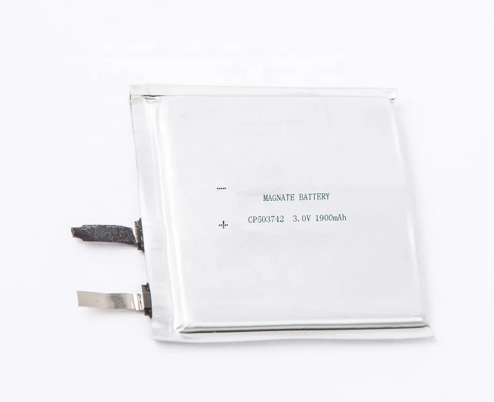 MAGNATE литиевая батарея CP503742 3V 1900mah ультратонкая батарея LiMnO2
