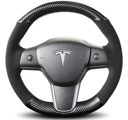Tesla vehicles car accessories steering wheel decoration protective cover for competitive price