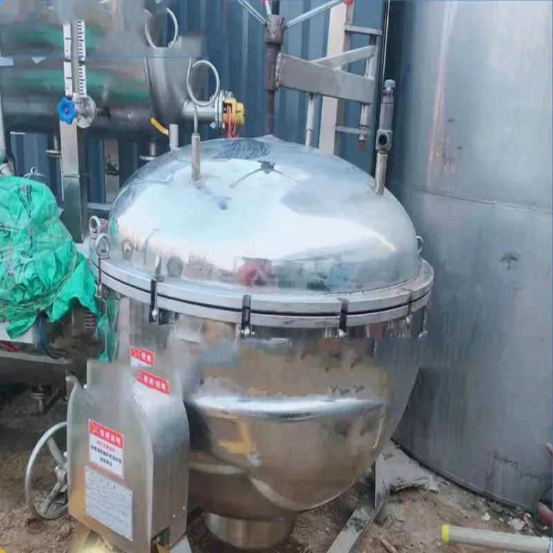 Used 200L meat Zongzi sea cucumber autoclave