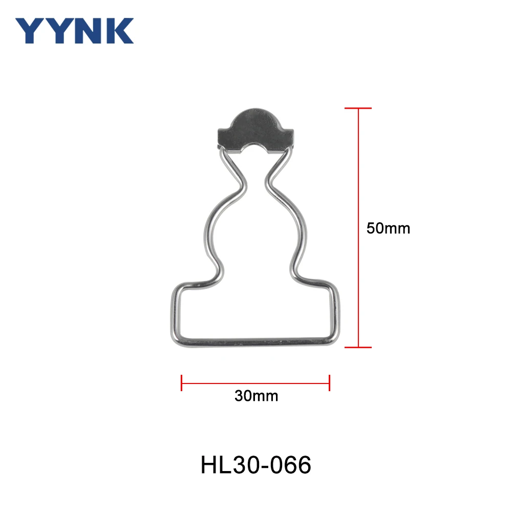Manufacturer Wholesale 30MM Metal Gourd Buckles Custom Shape Brass Suspender Buckle for Denim Pants Overalls Bags