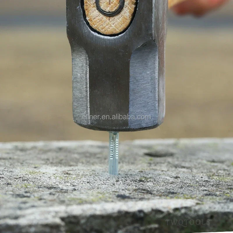 Hardened Cement Nails Carbon Steel Point Tip Zinc Plated Hardwood Wall Tiling Brick Concrete Nail Hardware common steel concrete