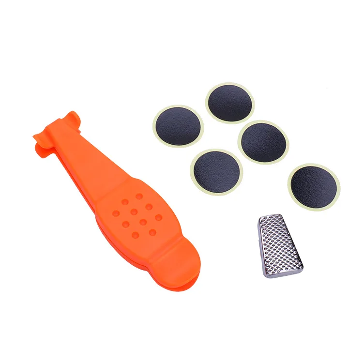 New Customized 3-in-1 Tire EBike Pump Material Nylon Yellow Orange Color Electric Bicycle Pump