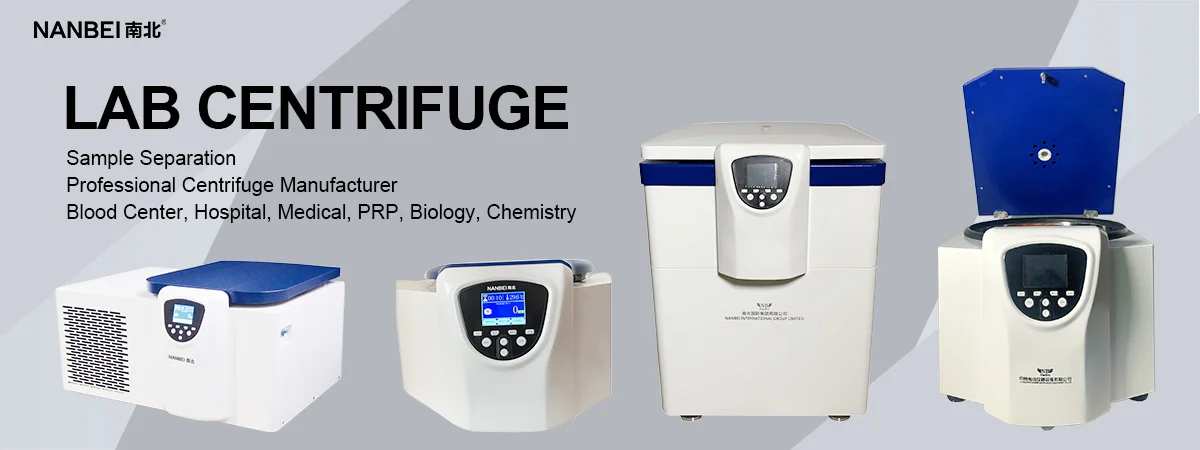 High Low Speed Large Volume Blood Cold Refrigerated Centrifuge