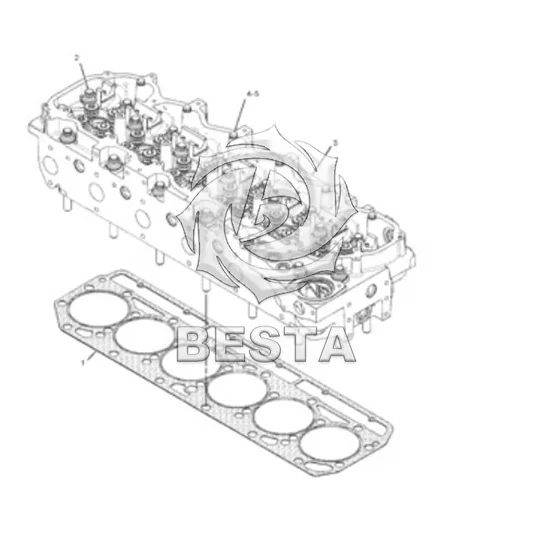 C9.3 engine cylinder head gasket 262-1940 2621940 full gasket kit  for CAT Excavator 336E 568FM