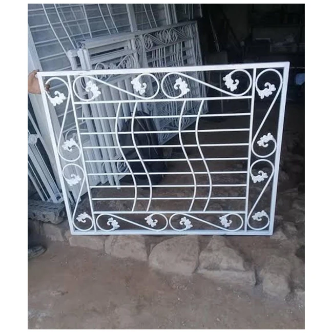 Luxury Elegant Window  Hand Forged Window Wrought Iron Windows