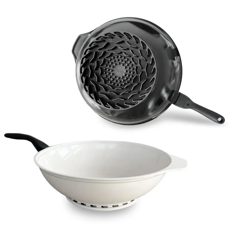 Patent Energy-Saving Single handle Frying pan Aluminum Alloy Non-Stick Frying Pan