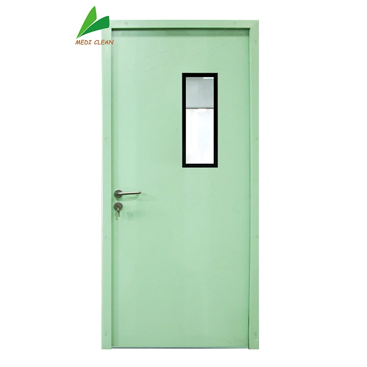 Customized GMP Pharmaceutical Clean Room Steel Door manufactory  low price