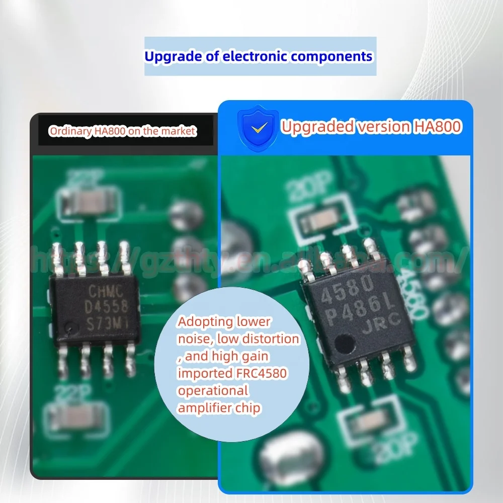 New 8-channel headphone amplifier, HIFI audio HA800S integrated monitoring professional headphones amplifier
