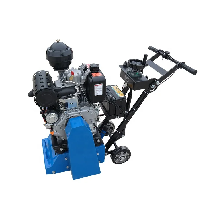 250mm depth adjustable diesel concrete scarifier