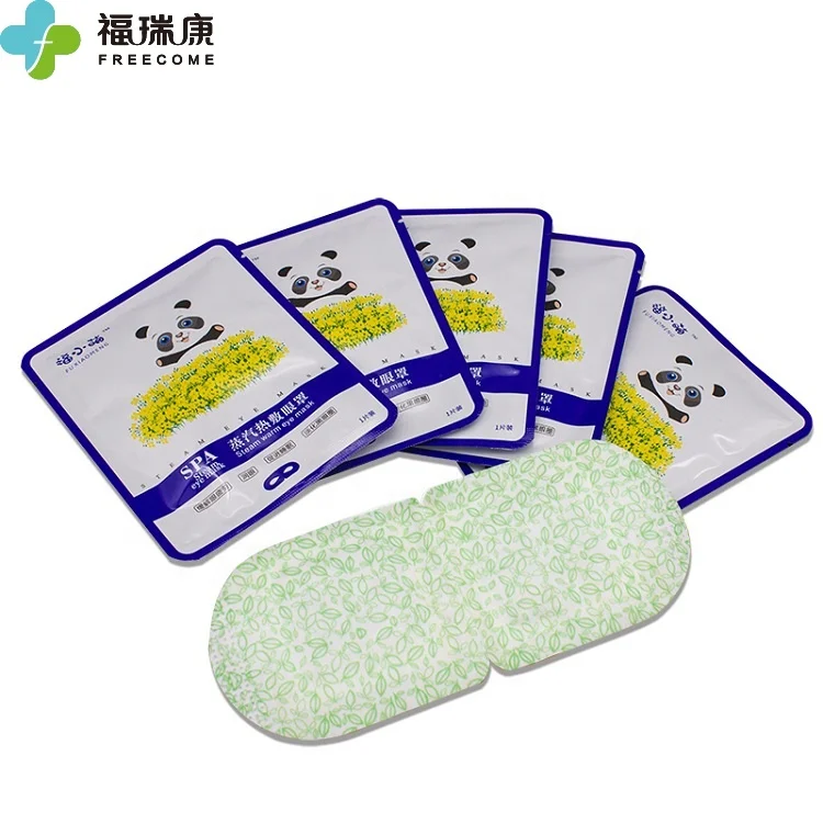 Disposable Moist Heating Compress Pads for Sleeping Heated Eye Mask for Tired