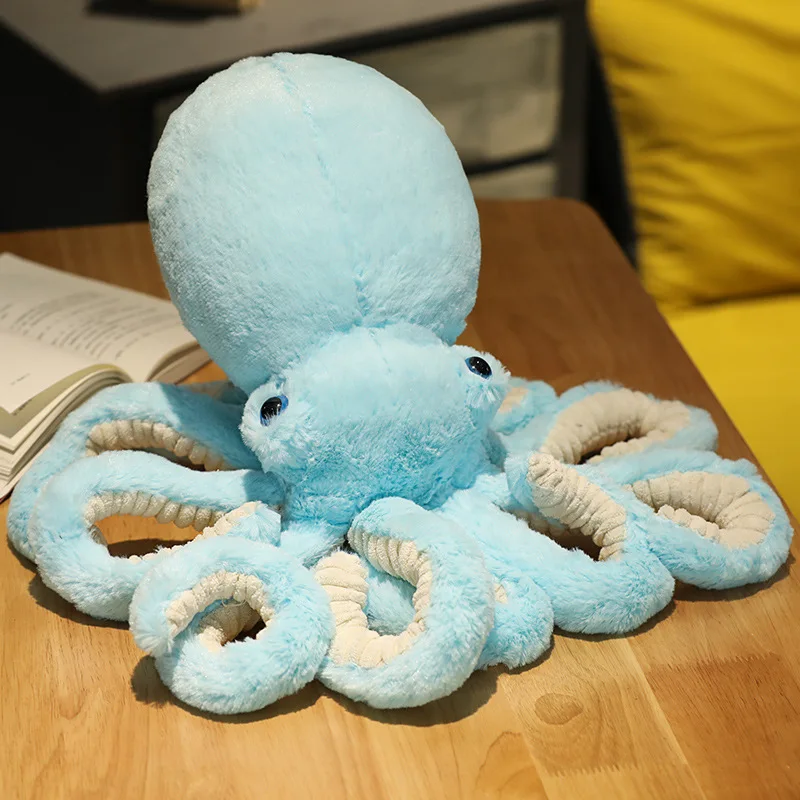 Wholesale Plush Toy Realistic Soft Stuffed Marine Animals Toy Octopus Plush Squid