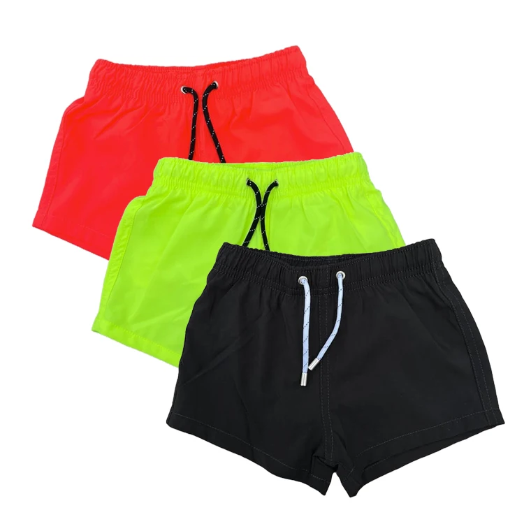 Wholesale Polyester Cotton Beach Shorts for Boys Summer Swim Trunks with Printed Pattern Swimwear Beachwear Sportsuit