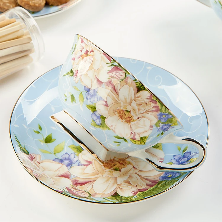 antique bulk fine bone china ceramic coffee cup and saucer ,  porcelain tea cup and saucer set