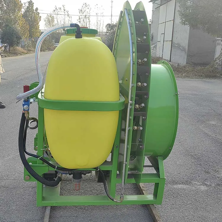 Fog machine tractor mounted PTO driven diaphragm pump orchard sprayer hanging air sprayer