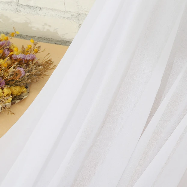 Wholesale Hot Fabrics 80g Chiffon Fabrics For Clothing Textile Fabrics