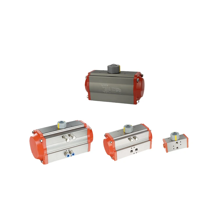 Aluminum Double Acting Return Rotary Pneumatic Actuator Cylinder