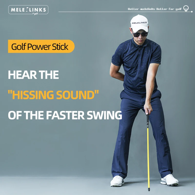 Golf Swing Power Stick Beginner Swing Trainer Sound Swing Stick Pose Corrector Golf Accessories