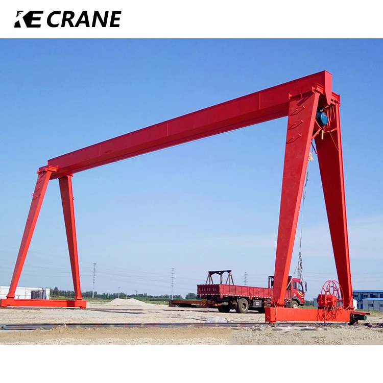 gantry crane for shipyard mh single girder gantry crane