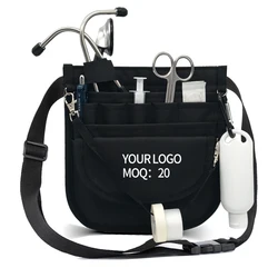 Premium Wholesale Custom Medical Organizer Belt Nurse Waist Bag With Stethoscope Holder