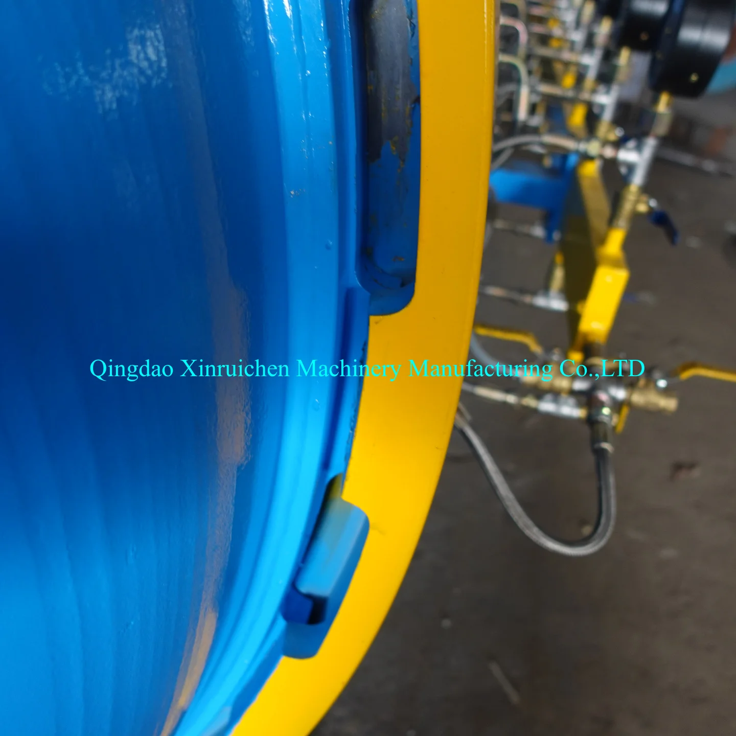 Gas autoclave rubber tire curing tank Steam heating tape vulcanization tank with CE ISO