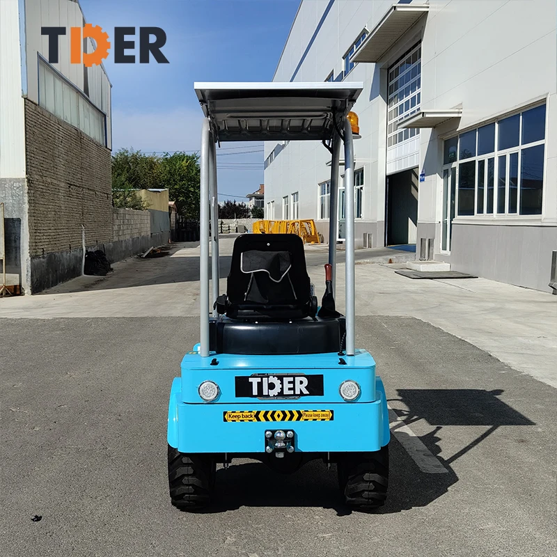 LiftSun New 0.5 Ton Battery Wheel Loader 500kg Small Mini Electric Front End Loader for Sale