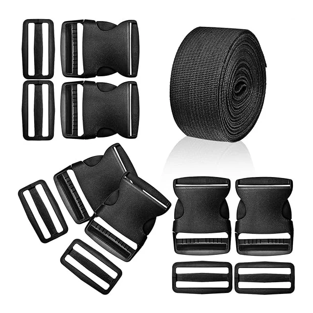 Plastic adjustable buckle kids ride on car accessories car seat belt buckle safety webbing buckle