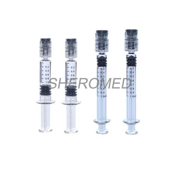 1ml 2ml 5ml 10ml plunger and wing handle use for prefilling syringe