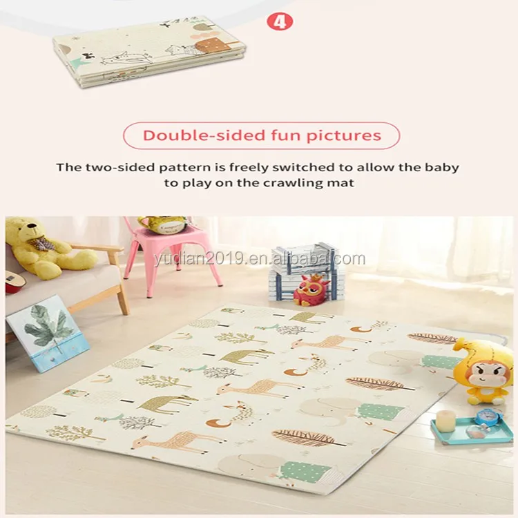 Складной мультяшный детский игровой коврик Xpe 200*180 см, детский коврик-пазл, детский коврик для скалолазания, детский коврик, детские игровые коврики