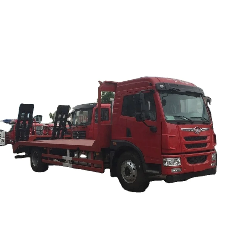 Long vehicle length and 8.5 ton weight road obstacle wrecker towing truck