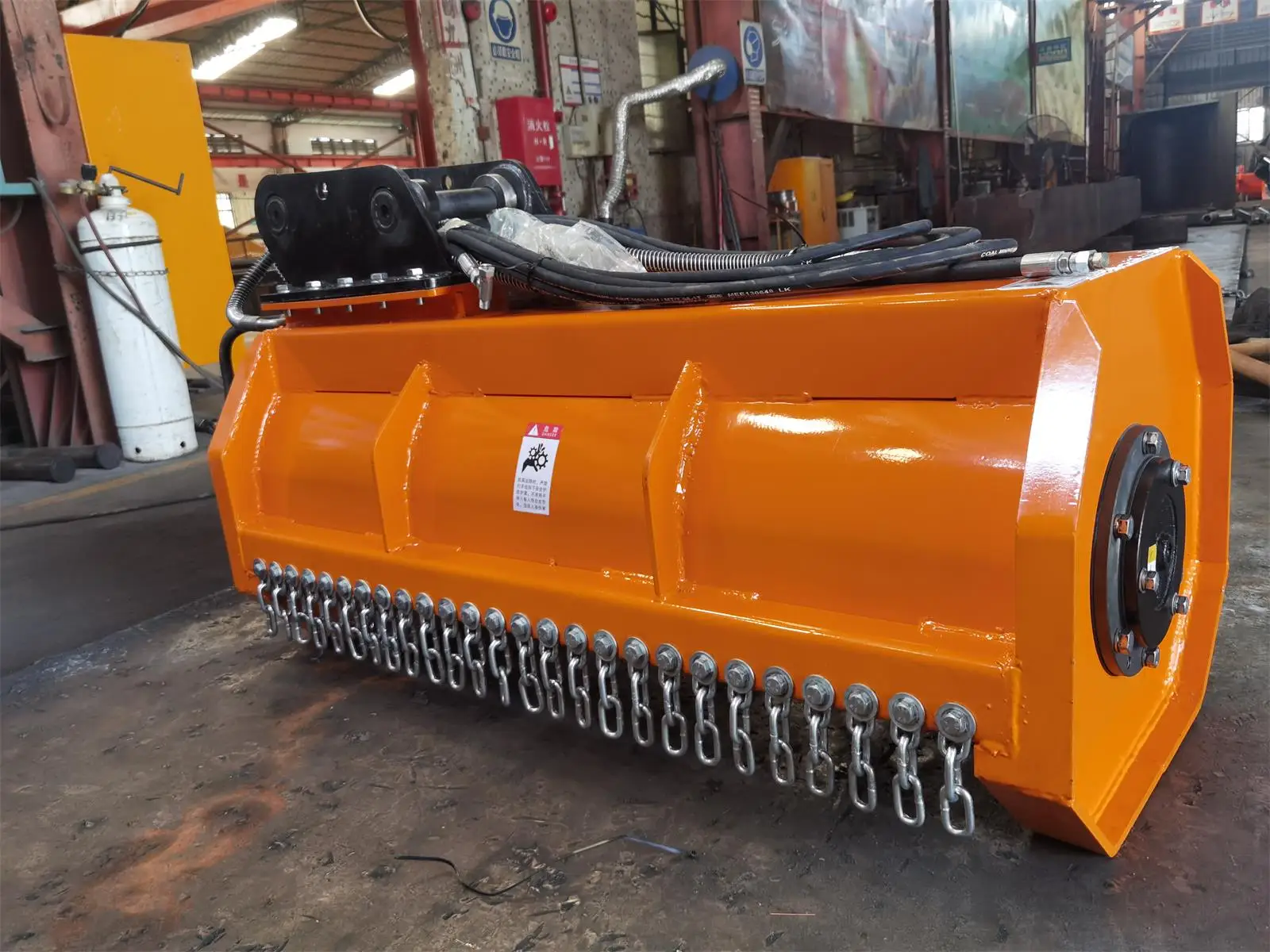 Huitong Industry Heavy Duty Hydraulic Flail Mower Home Use or Wholesale for Mini Excavators