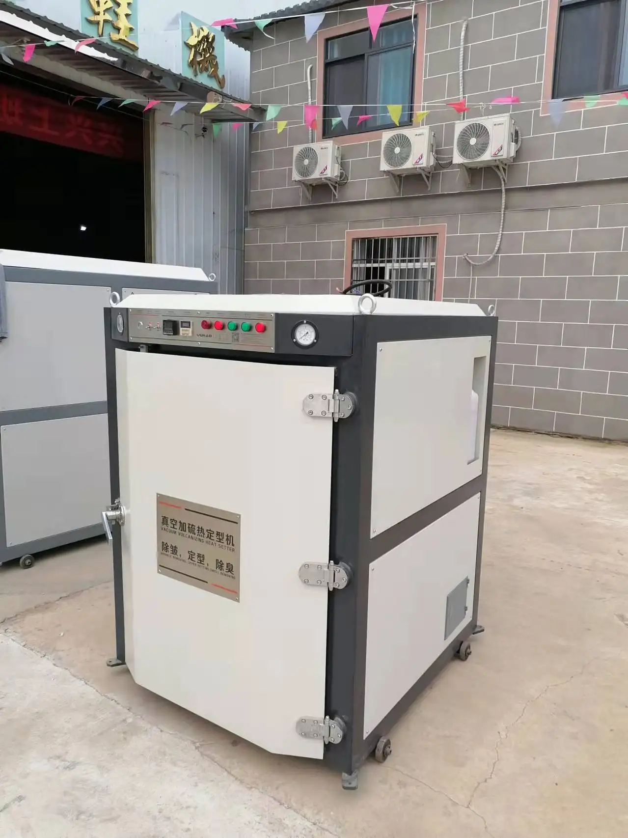 high capacity automatic wrinkle removing vacuum oven for shoes
