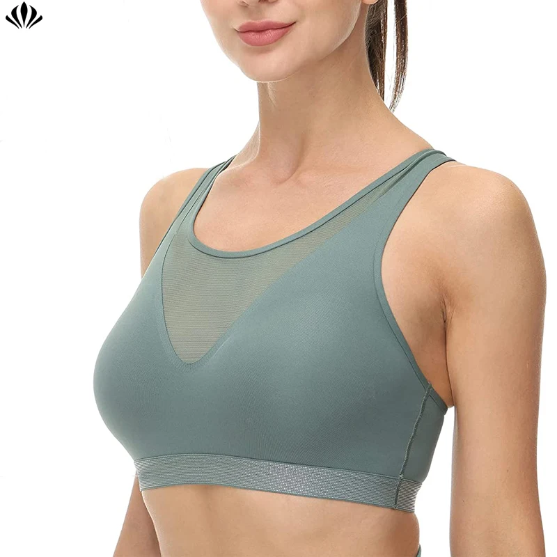Hot Sale Women Yoga Push Up Bra Slim Fit Sports Bra Running Yoga Bra