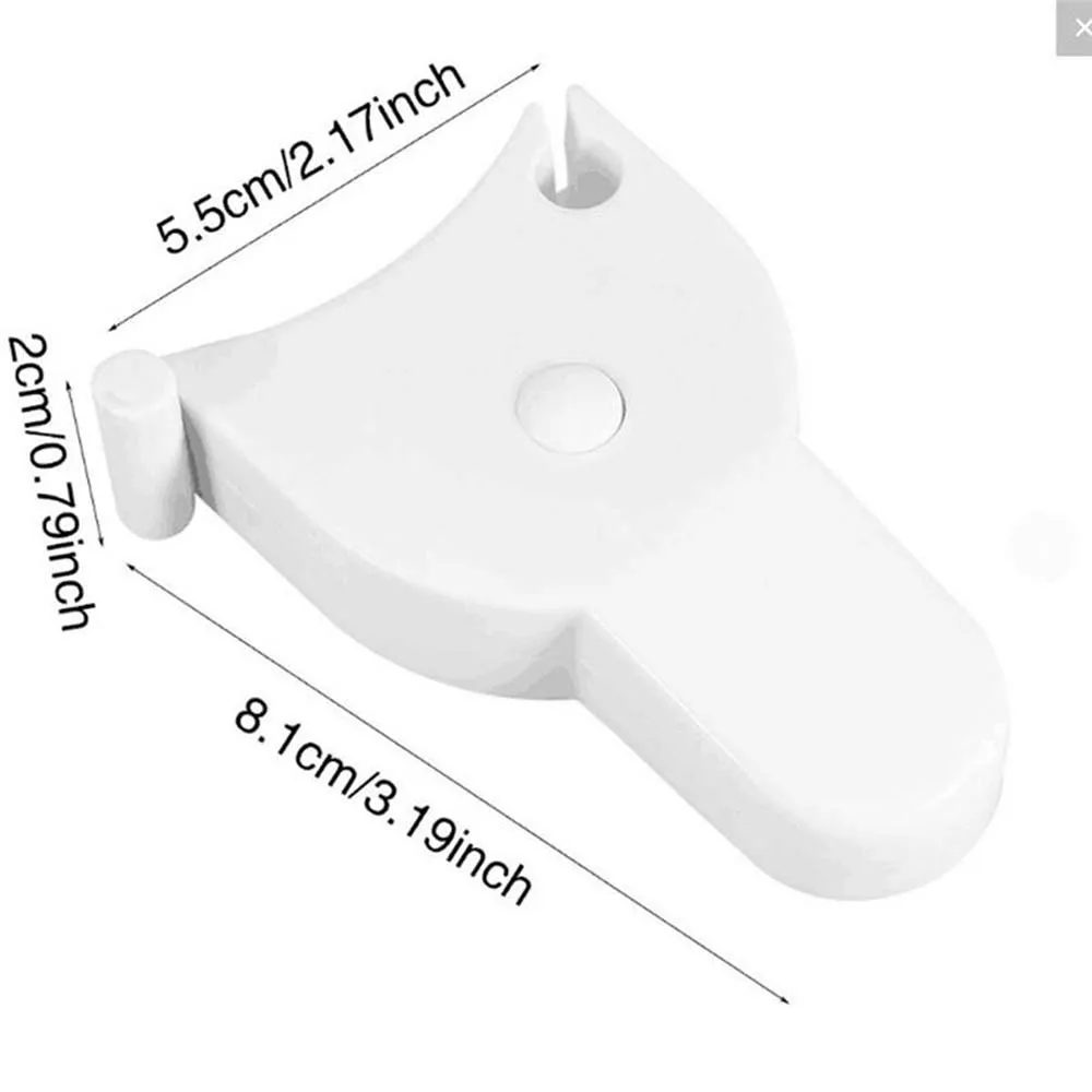 Tape Measure 60 Inch Push Button Body Mini Tape mesure Soft Retractable for Sewing Double-Sided Tailor Cloth Ruler