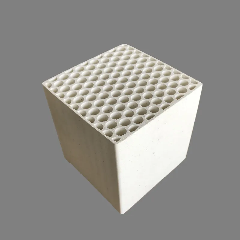 100*100mm Cellular Honeycomb Ceramics for RTO RCO Heat Exchanger