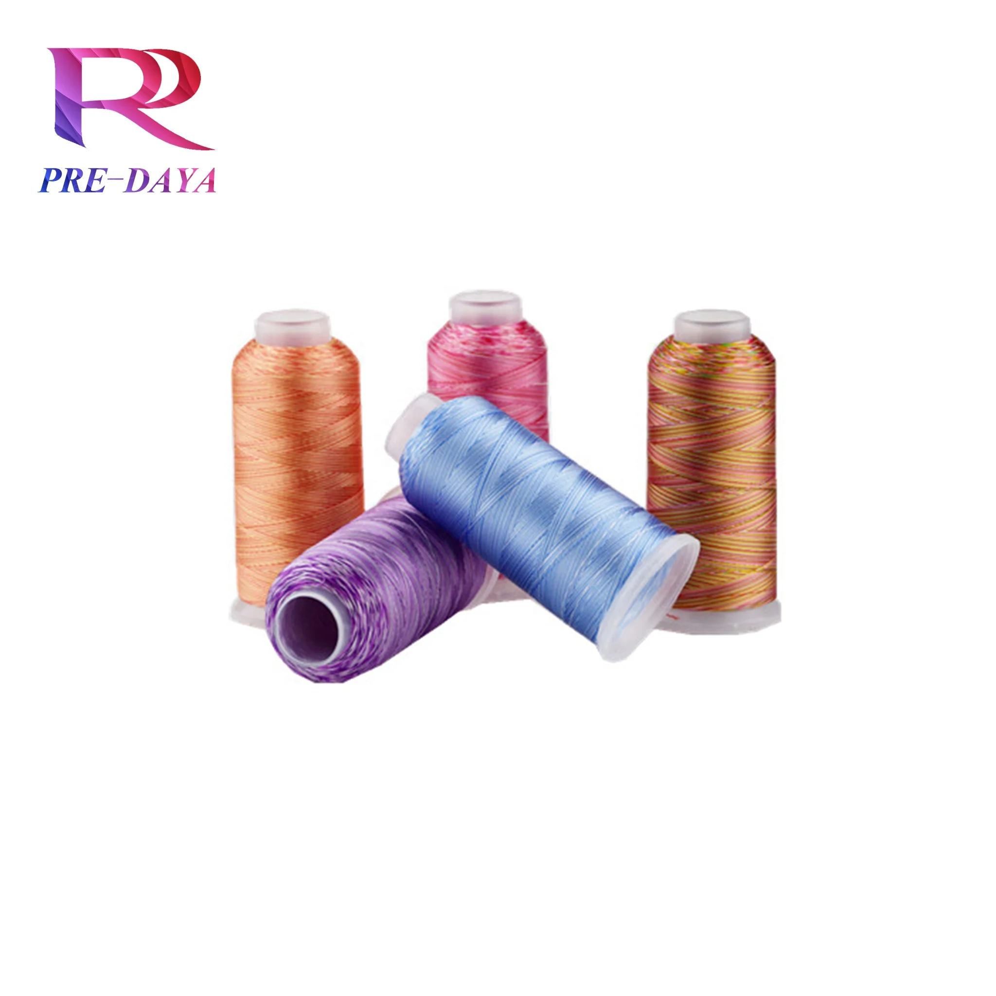 China Supply Polyester 100% Rayon OEM Thread 150D/2 Embroidery Sewing Bag Closing Thread