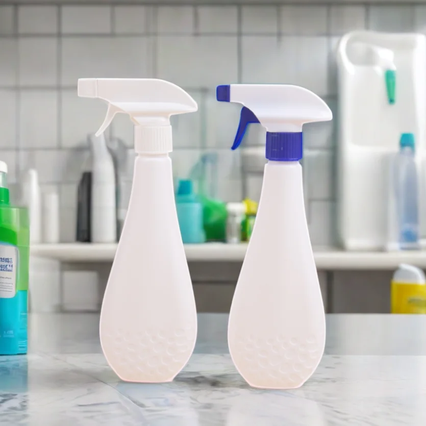 BEIXUAN Adjustable Nozzle Trigger Spray Water Cleaning Bottle 500ml 750ml 1000ml