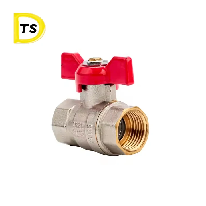 Brass Ball Valve Forged Brass Ball ValveForged Brass Ball ValveFemale Threaded Aluminum Butterfly Handle