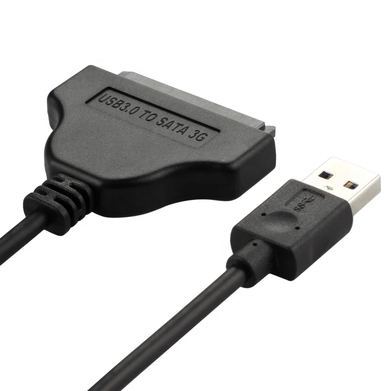USB 3.0 to SATA 22pin Adapter Cable ASM225CM Chip 5Gbps SATA Cable for 2.5 inch HDD SSD