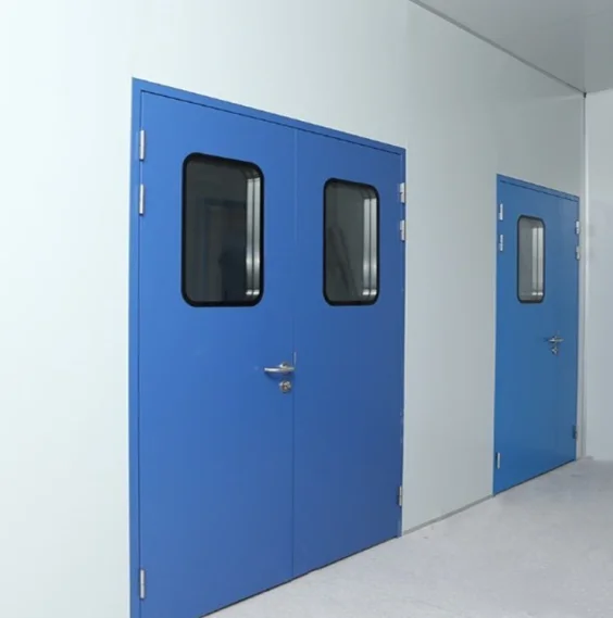 Clean flat open purification door Hospital ward operating room  airtight door pharmaceutical workshop clean laboratory door