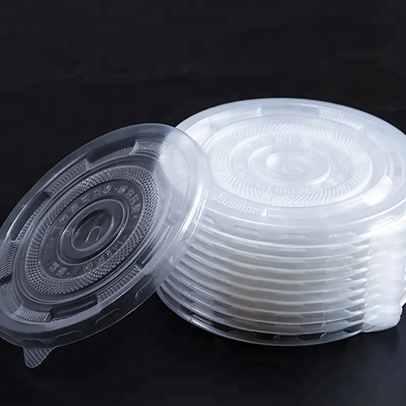 Fully Automatic Sheet Feed For Pp Cup Lid With Robot Arm Thermoforming Machine