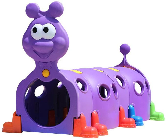 Детский Пластиковый наружный комнатный цветной Дошкольный гусеничный туннель для эльфов для малышей туннель для эльфов